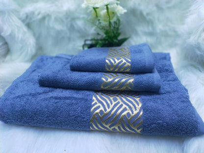 3 in 1 Egyptian cotton towels