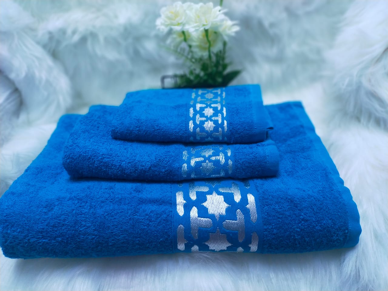 3 in 1 Egyptian cotton towels