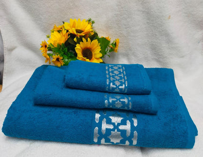 3 in 1 Egyptian cotton towels