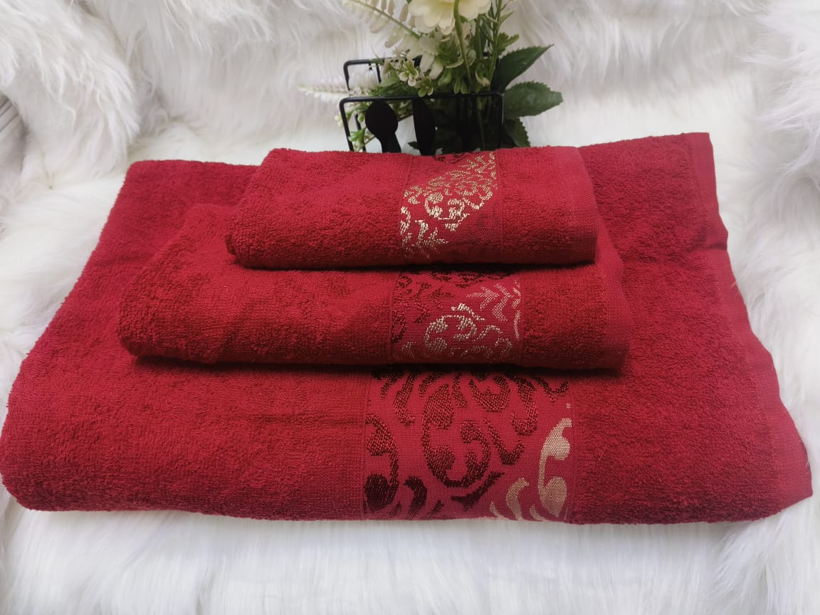 3 in 1 Egyptian cotton towels