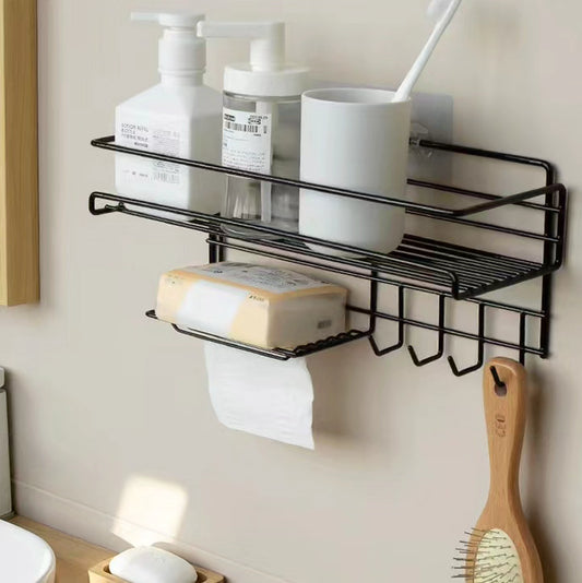Multipurpose Bathroom Shelf