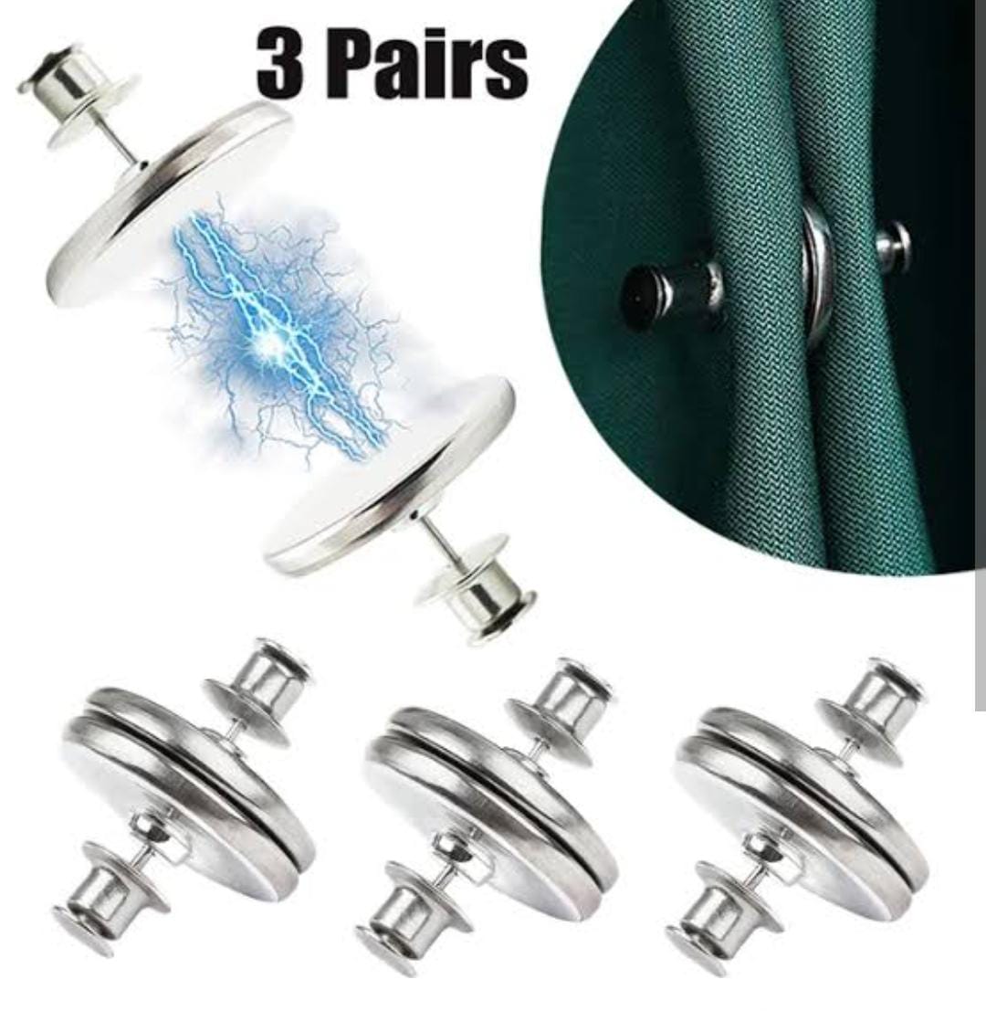 6 Pairs Curtain holders