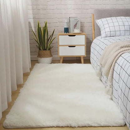 4*6 Fluffy bedside carpet