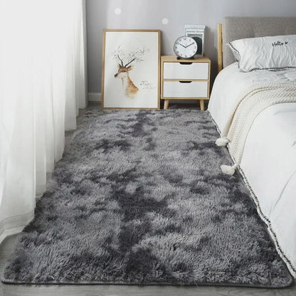 4*6 Fluffy bedside carpet