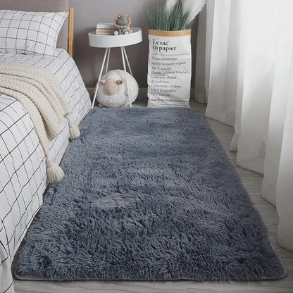 4*6 Fluffy bedside carpet