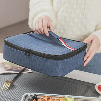 Large Square Insulated Lunch Bag