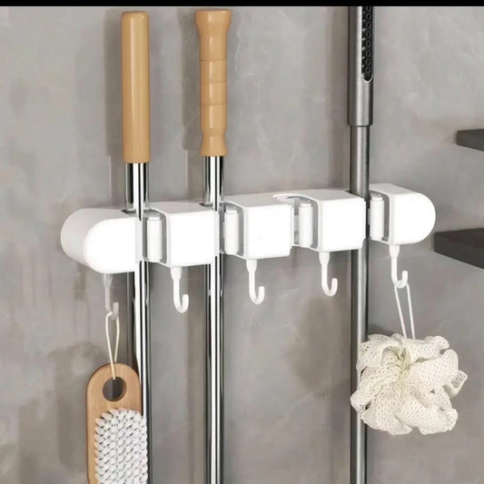 Non Slip Wall Mounted Mop Holder