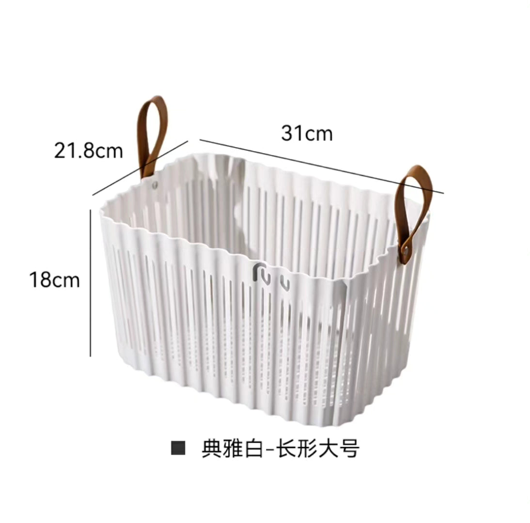 Storage Baskets/Organizing Laundry Basket with Handles