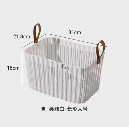 Storage Baskets/Organizing Laundry Basket with Handles