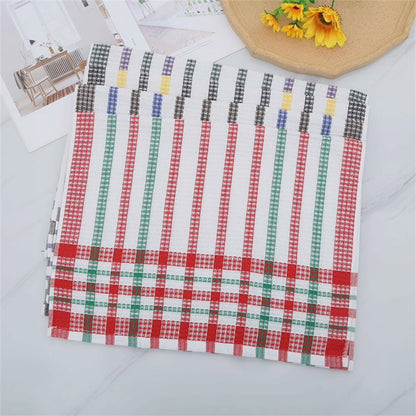 4Pcs Set Cotton Bright Large Tea Towels