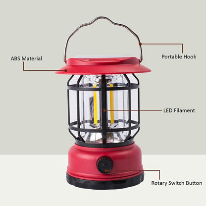 Portable Solar Rechargeable  Emergency Light