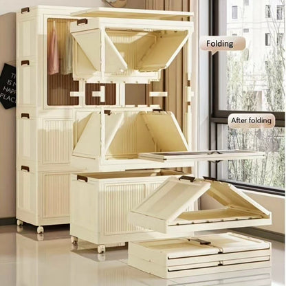 Stackable 3 Level Plastic Wardrobe/Closet.