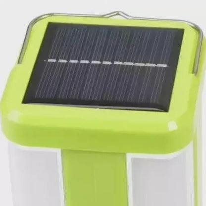 Rechargeable solar emergency lamp