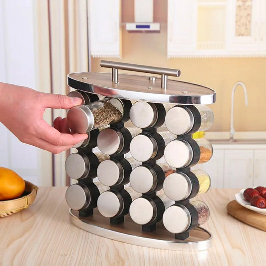 16 piece spice rack