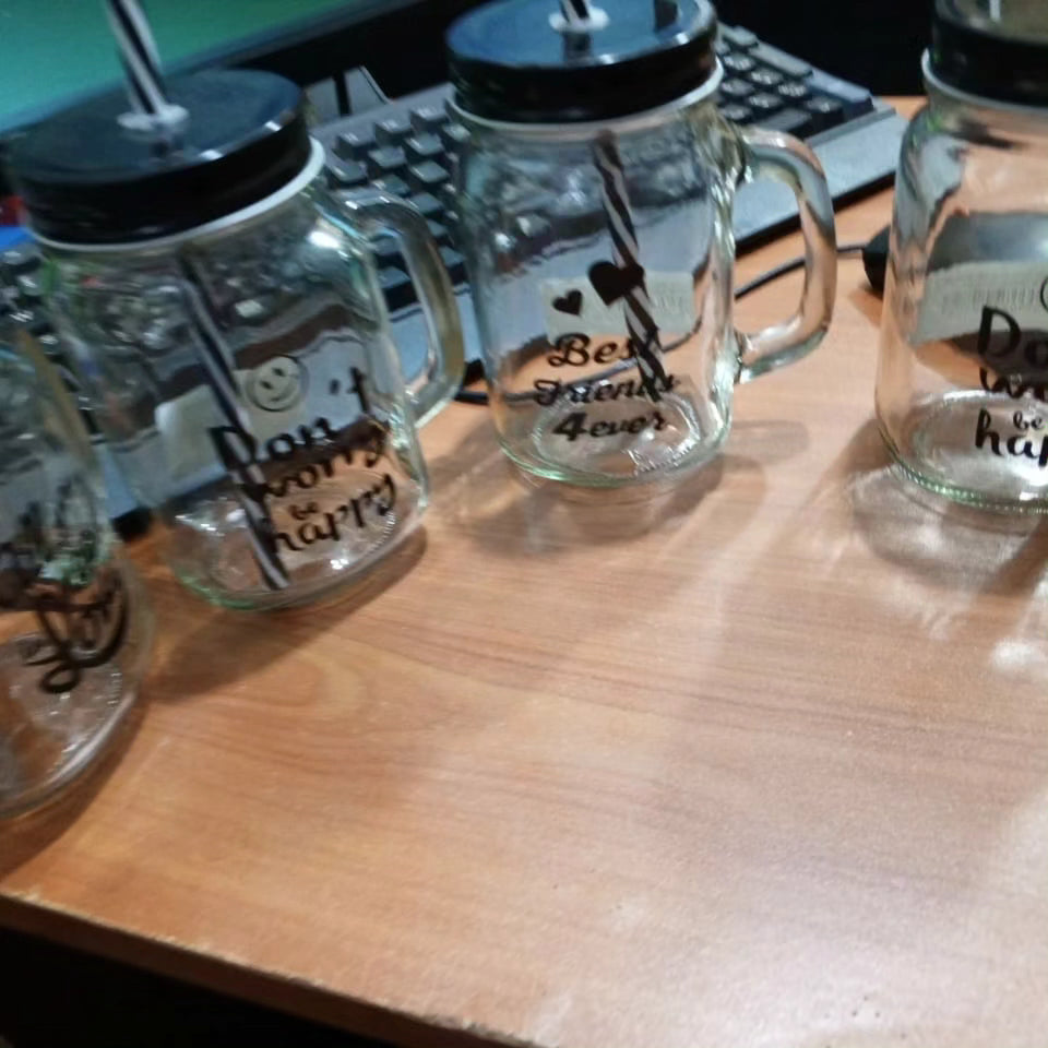 Black Themed Jars