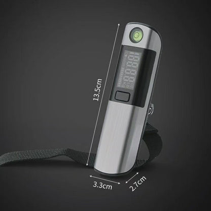 2 in 1 Portable Digital Luggage Scale BlackNov