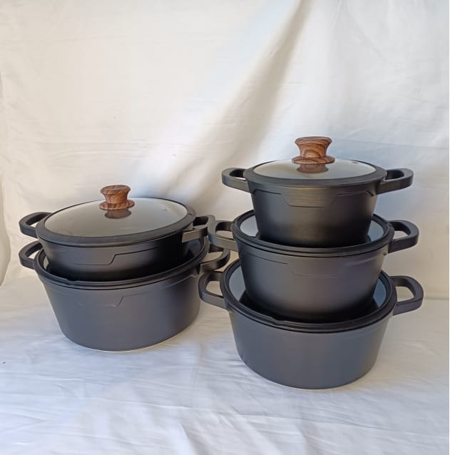 10pcs Non Stick Cooking Pots