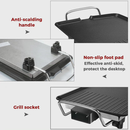 Electric BBQ Grill Pan