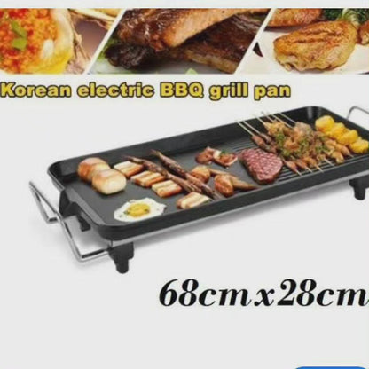 Electric BBQ Grill Pan