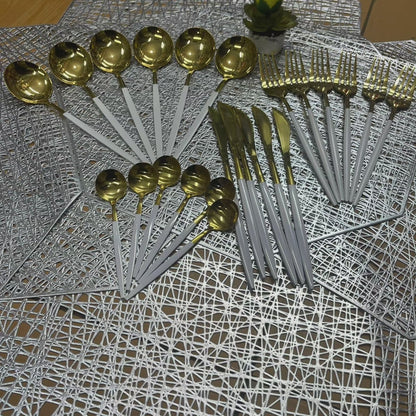 24Pc Cutlery set