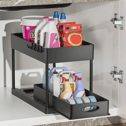 Under the sink organizer 2 tier Multipurpose organizer