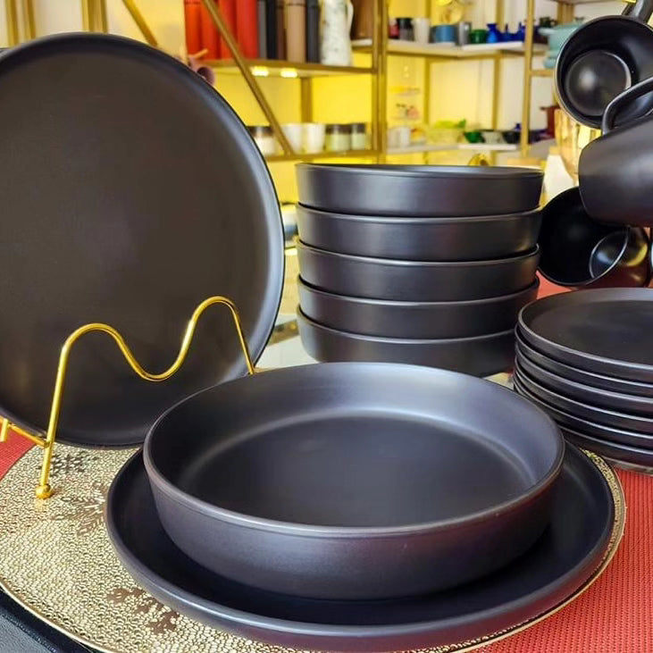 24pc Ceramic Dinner set .