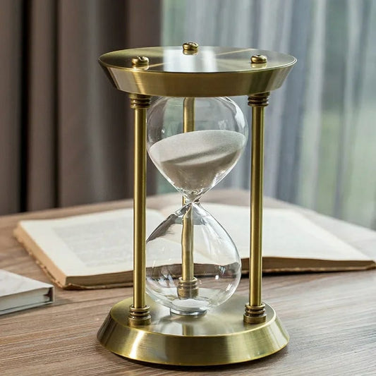 Gold Hourglass