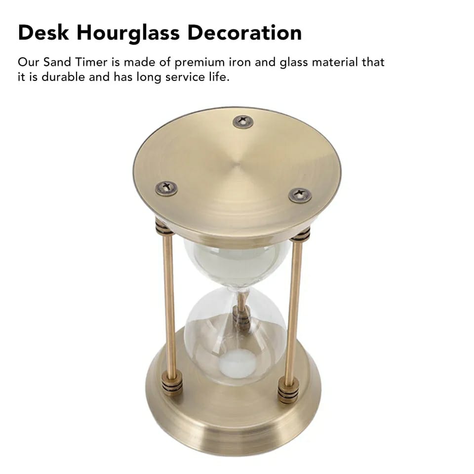 Gold Hourglass