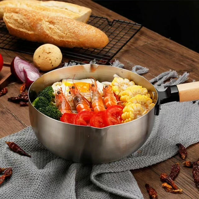 2L Heavy Gauge Stainless Steel Non Stick Pan Pot