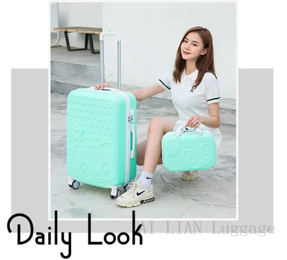 2 in 1 Travel Suitcases