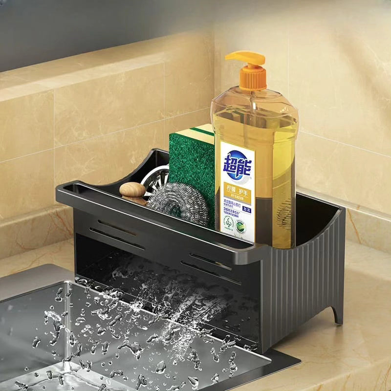 Automatic Drainage Sink Storage Rack