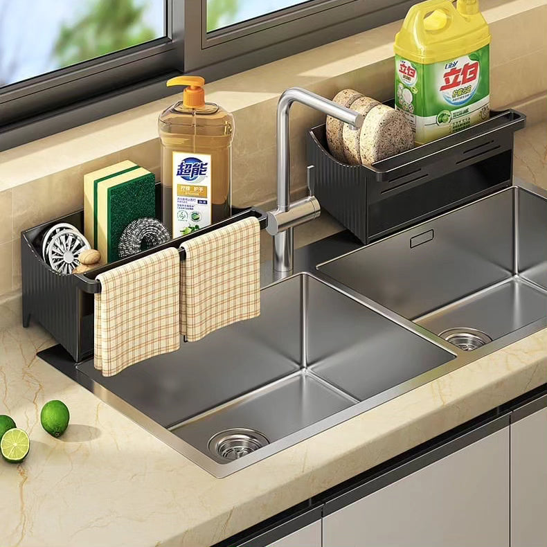 Automatic Drainage Sink Storage Rack