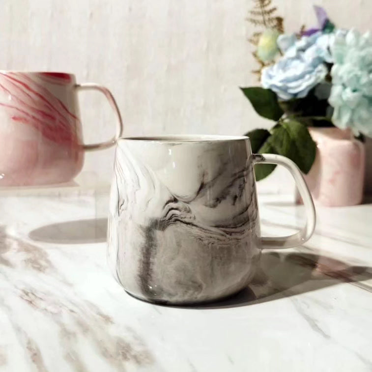 450ml Mable Colour Porcelain Ceramic Mug