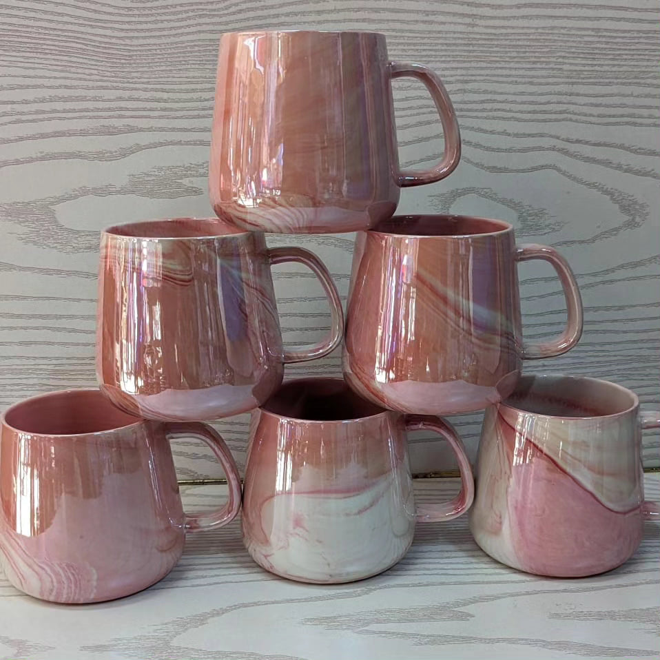 450ml Mable Colour Porcelain Ceramic Mug