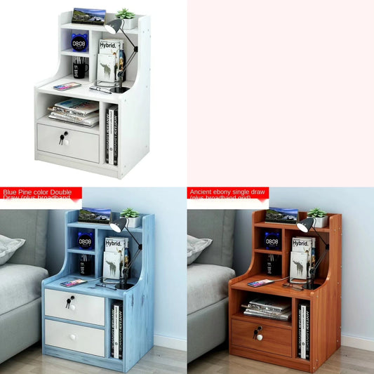 Modern Bedside Table Storage Cabinet