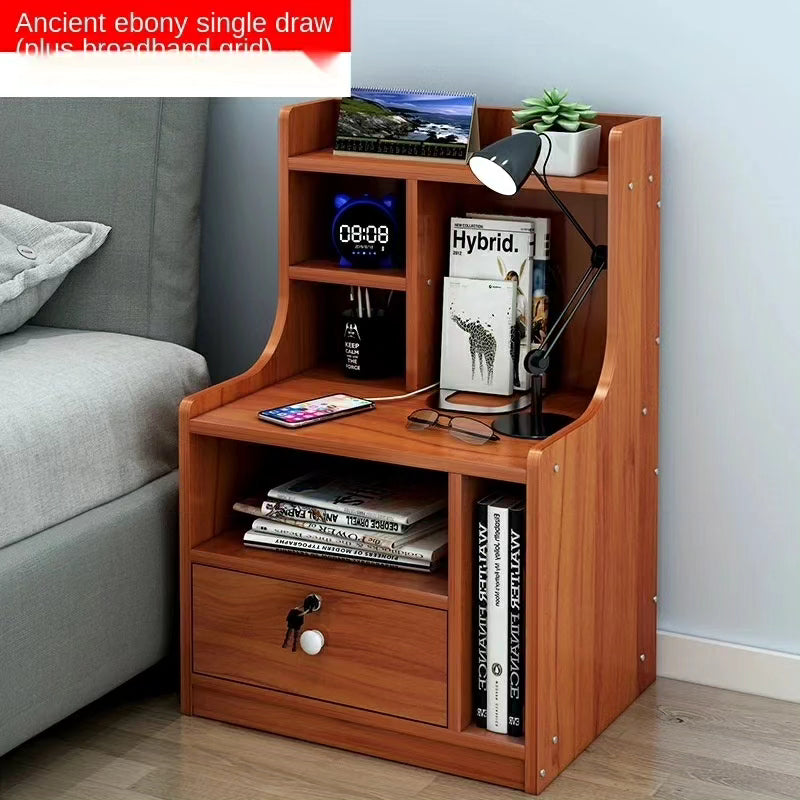 Modern Bedside Table Storage Cabinet