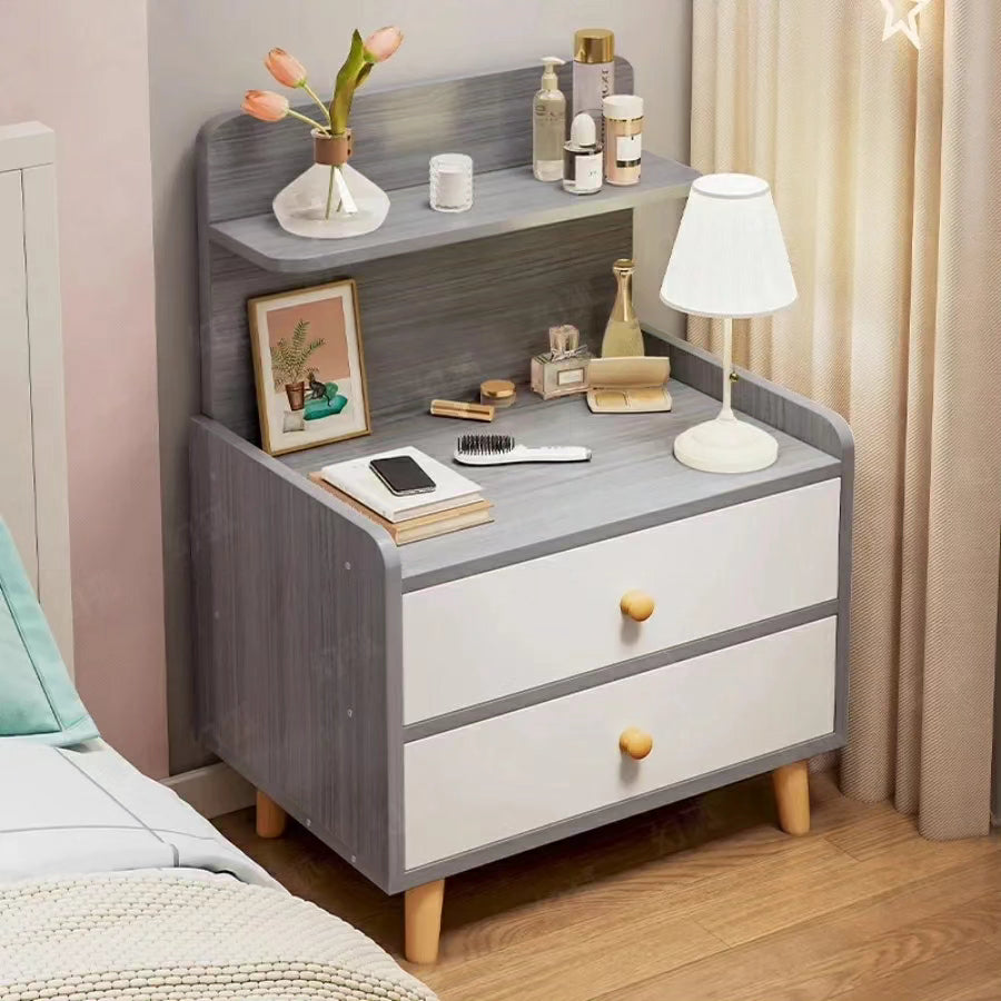 Simple Minimalist Bedside Storage Cabinet