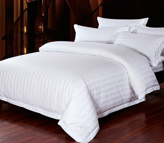 7*8 White striped duvet 220*250cm