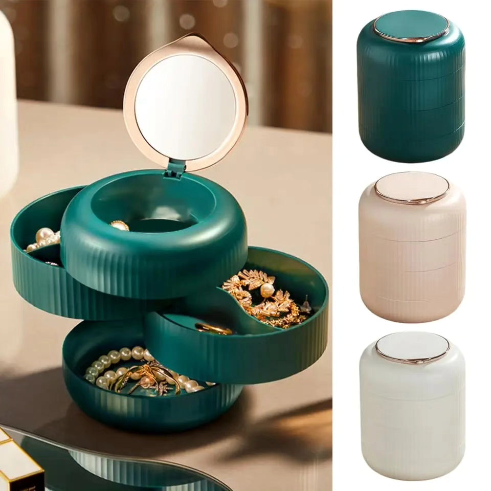 Rotating Jewelry Storage Box