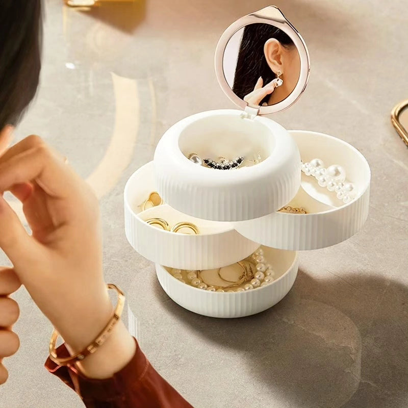 Rotating Jewelry Storage Box