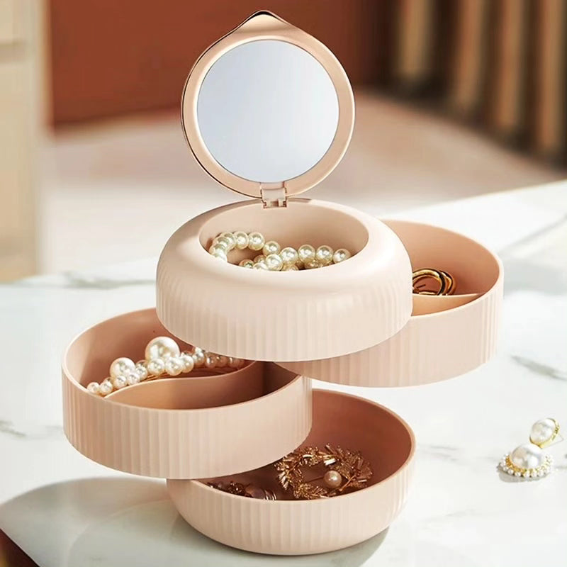 Rotating Jewelry Storage Box