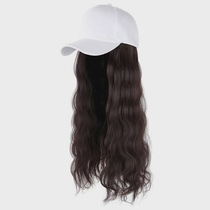 Wig and cap attached