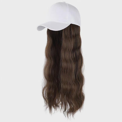 Wig and cap attached