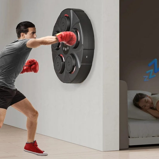 Wall Mounted Punch Boxing Trainer with Led Display