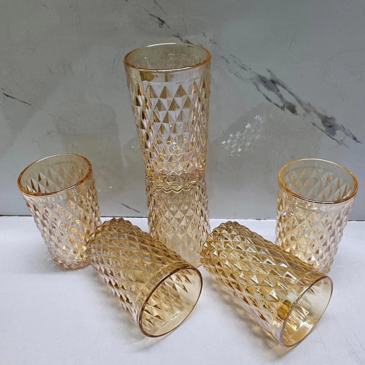 6pc Water Glasses