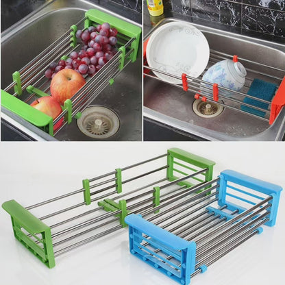 Expandable drain rack