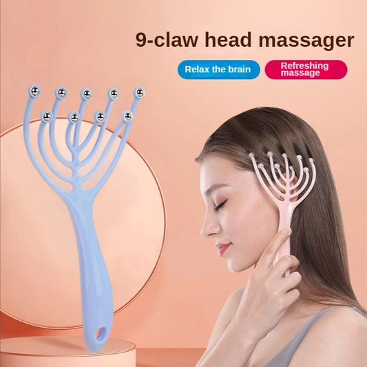 Head massager head scratcher