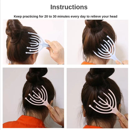 Head massager head scratcher