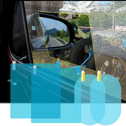4pcs Car Window Anti For Rainproof Window Protective Film