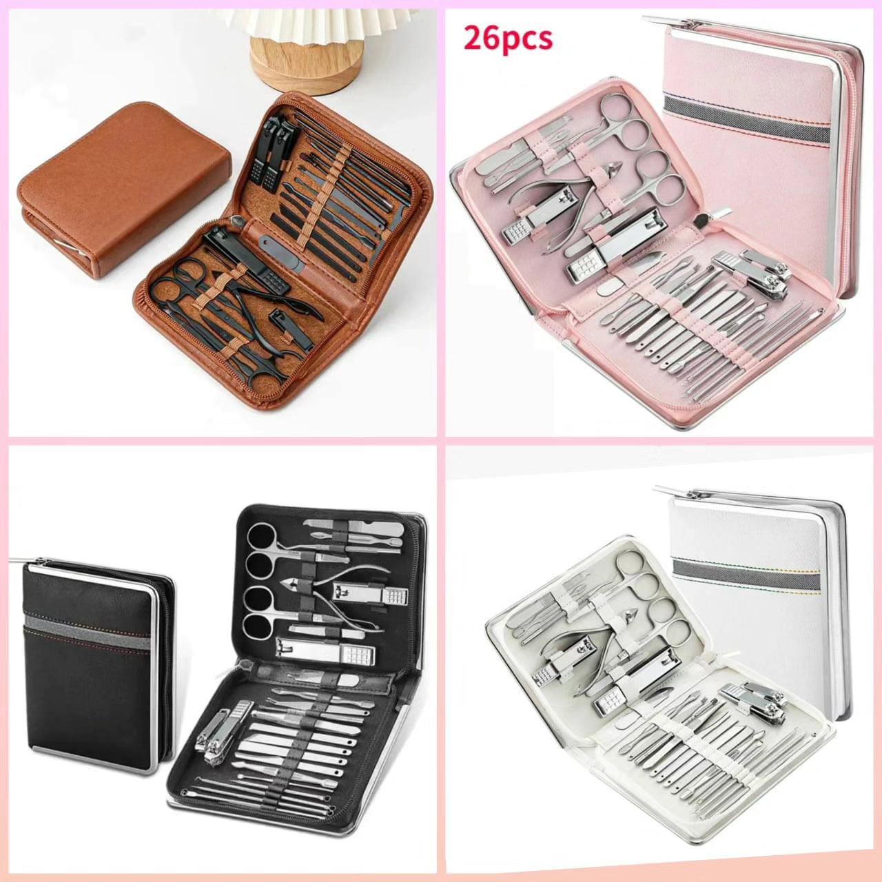 26pc Professional Manicure/Pedicure Set